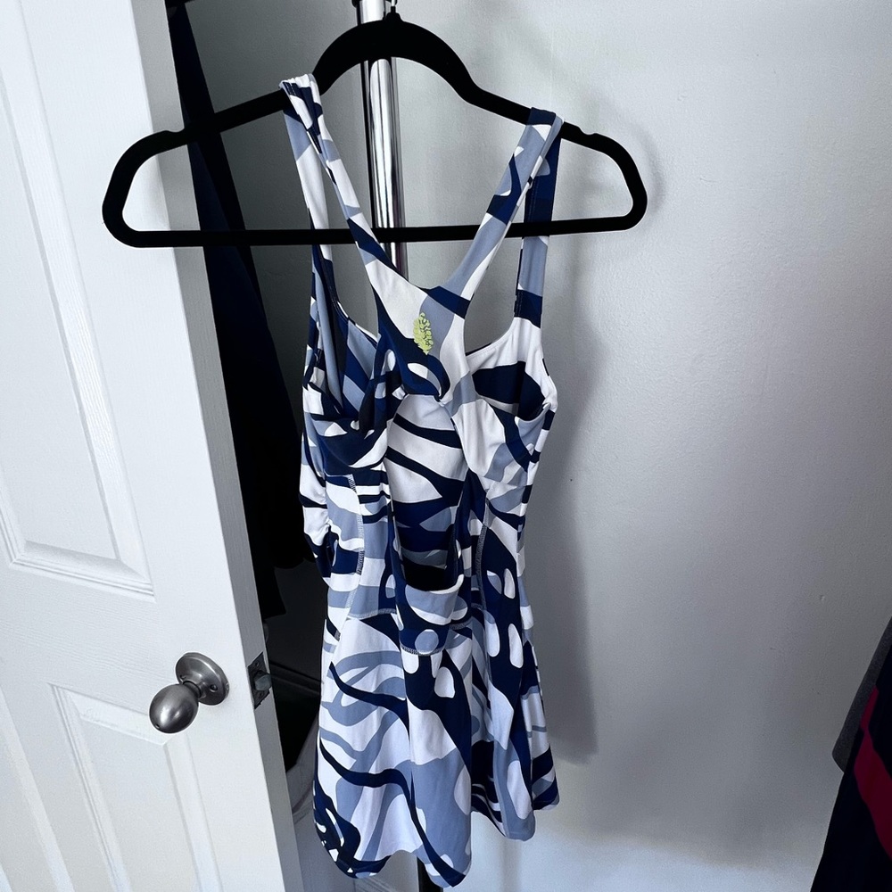 Free people monarch navy and white tennis dress!